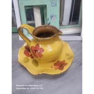 Fall pitcher and basin